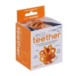 Ecopiggy EcoTeether Natural Rubber 0 + Months - Lightweight And Easy For Babies To Hold And Grip