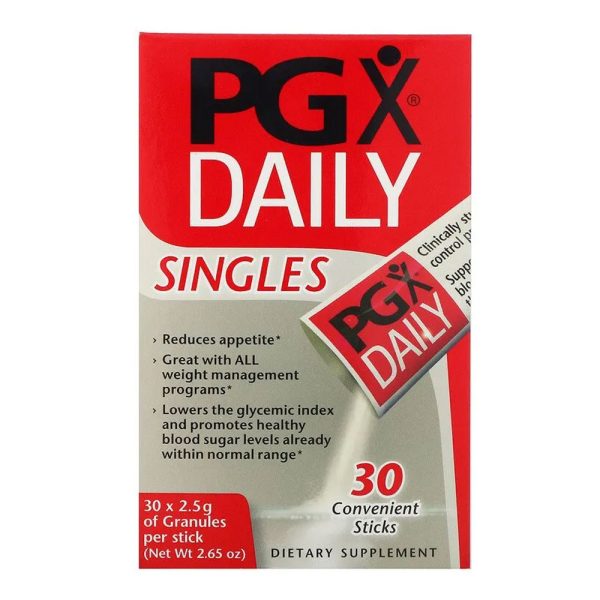 Natural Factors, PGX Daily, Singles, Unflavored Granules, 30