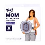 Mooli V Steam Sitz Bath With Pump For Postpartum Care And Hemorrhoid Relief