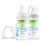 رضاعة  الطفل  مع فرشاة تنظيف صغيرة 60 مل - قطعة واحدة-Dr. Brown's