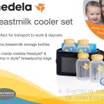 Medela Breastmilk Cooler Set (150 ml bottles, lids, cooler & ice pack)