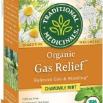 Organic Gas Relief Caffeine Free, Chamomile Mint, 16 Wrapped Tea Bags
