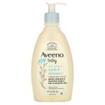 شامبو وغسول الطفل Aveeno، برائحة خفيفة، 12 أونصة سائلة (354 مل)
