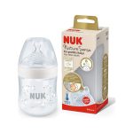 زجاجة الطفل مع مصاصة سيليكون     نوك-NUK