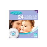 Lansinoh Disposable Nursing Pads 24's - Ultra-Absorbent & Comfortable for Breastfeeding Moms