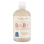 Shea Moisture Oat Milk & Rice Water Baby Wash & Shampoo (384 ml) - Gentle, Nourishing Care for Delicate Baby Skin & Hair