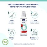 Chicco Liquid Disinfectant Multi Purpose (1000 ml) - Germ Protection & Hygiene for Baby’s Environment - Image 3