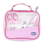 Chicco Happy Hands My First Manicure Set 0 Month and + - Safe and Gentle Nail Grooming (Pink)
