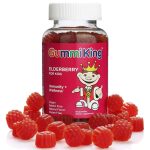 (المكملات الغذائية)، توت التوت البري الطبيعي، 60 قرصًا-GummiKing