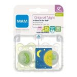 Mam Night Glowing Soother with Case (boy)
