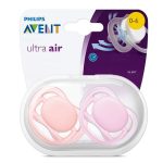 لهاية فيليبس آفنت للأطفال من عمر 0-6 شهور (وردي وأرجواني بدون نقش)-PHILIPS AVENT