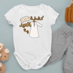 Eid Adha Short-Sleeve Bodysuits for Baby Boy
