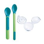 Mam Thermosensitive Spoons + Case 6 Months