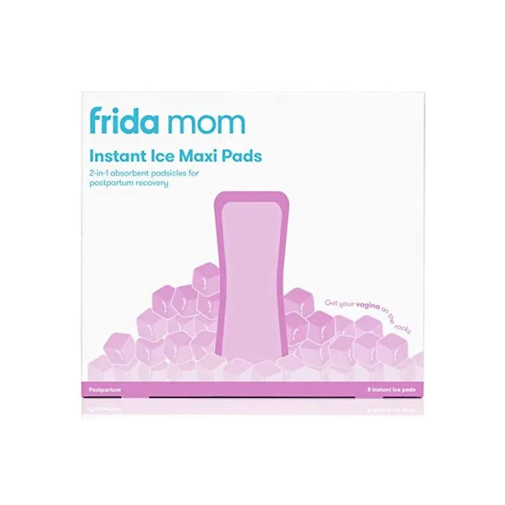 Frida Mom 2-in-1 Postpartum Absorbent Perineal Ice Maxi Pads, Instant Cold  Therapy Packs and Maternity Pad in One Ready-to-use Padsicle for After  Birth in 2023