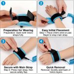 KYB Anti Lost Wrist Link Kids Leash Child Safety - Blue - Image 2