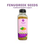 Bliss Mom Energy And Lactation Support Fenugreek Seeds Dietary Supplement 500gm - Ideal Snack For Postpartum Recovery