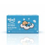 ⁦مولي بيبي مناديل مبللة بلا رائحة - عضوية امنة لجميع انواع البشرة-Mooli⁩ - الصورة ⁦2⁩