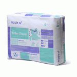 Made Of The Better Gentle Baby Hypoallergenic Diapers For Sensitive Skin Unscented – Size 4 (28 Count) 10-17KG
