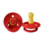Bibs Baby Gentle Soothing Pacifier For Infant And Toddlers Size 1 , 0-6M (1 Pc) Strawberry