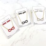 Mooli Stainless Steel Infinity Jewelry Set – Gold Plated
