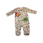 Arter’s 100% Cotton Baby Sleepsuit – Butterfly -  Ideal For Pram Rides, Indoor Wear, Or Casual Outings