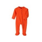 Arter’s 100% Cotton Baby Sleepsuit - Orange - Ideal For Photoshoots, Special Occasions, Or Daily Outfits