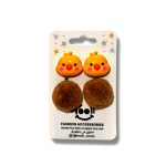 Mooli Girls Artistic Earring Collection For Birthdays , Holidays And Special Surprises – Duck - 2Pcs