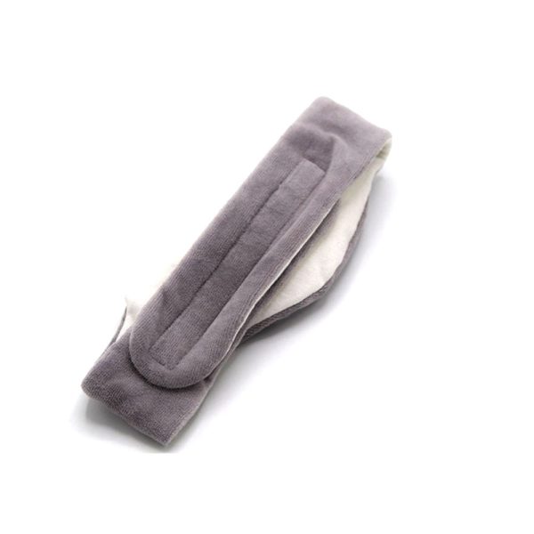 Ubabyhome Warm Aroma Therapy Stomach Band For Fussy Infant Colic Gas Relief – Gray