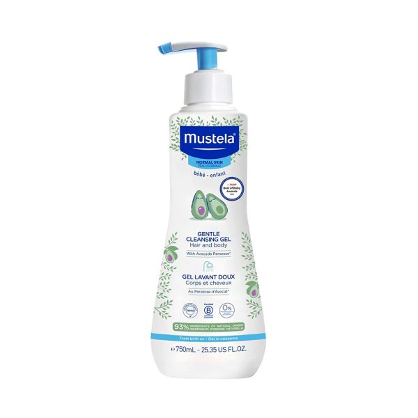 Mustela Gel Lavant Doux With Organic Avocado (750ml)