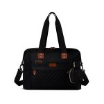 Pritent Large Mommy Maternity Travel Baby Tote For Mom And Dad - Black