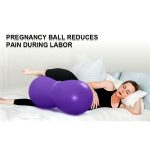 Kynobaby Peanut Ball for Expecting Moms – Improves Birthing Positions, Boosts Energy & Comfort During Labor – Strong PVC, Easy to Clean & Inflate - الصورة 11