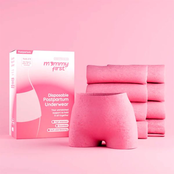 Mommy First Disposable Postpartum Underwear - Pack Of 8