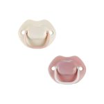 Tommee Tippee Moda Soothers 0-6 Months - Pink/White - Image 2