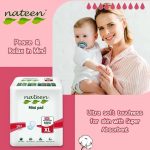 Nateen Premium Maternity Pad For Post Pregnancy - 28 Pcs - XL - Image 2