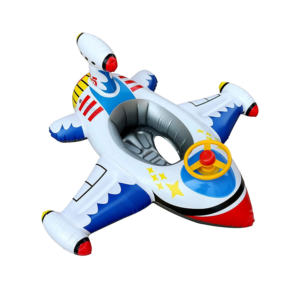 6971565952100-1 Swimbobo Airplane Swimming Float - Image 1