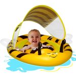 Swimbobo Bee Swimming Float With Canopy - 6-36M - 19cm