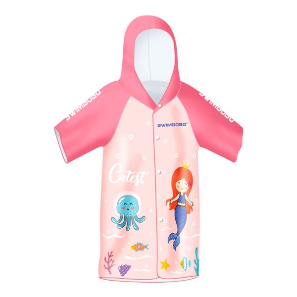 Swimbobo Mermaid Bath Towel - Pink