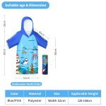 Swimbobo Ocean Blue Bath Towel - Image 2