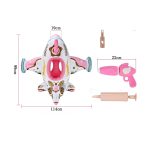 Swimbobo Airplane-Shaped Baby Swimming Float 3 Years + 18cm - Pink - Image 2
