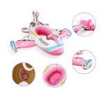 Swimbobo Airplane-Shaped Baby Swimming Float 3 Years + 18cm - Pink - Image 3