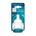 Philips Avent - Anti-Colic Nipple Teats Airflex 1m+ | Flow 2 | 2 Pack