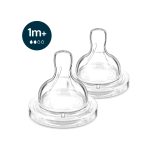 Philips Avent - Anti-Colic Nipple Teats Airflex 1m+ | Flow 2 | 2 Pack - Image 2