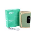 GKKOWN Portable Baby Bottle Digital Display Warmer - Smart USB Power