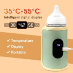 GKKOWN Portable Baby Bottle Digital Display Warmer - Smart USB Power - Image 3