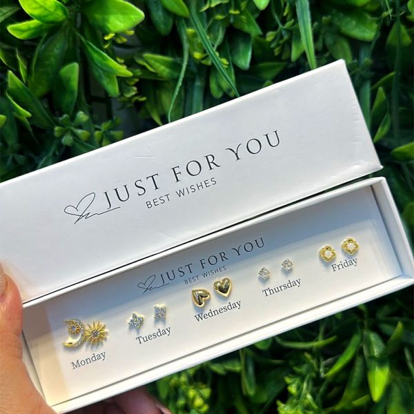 OEM Cute Design Silver Plated Earrings For One Week