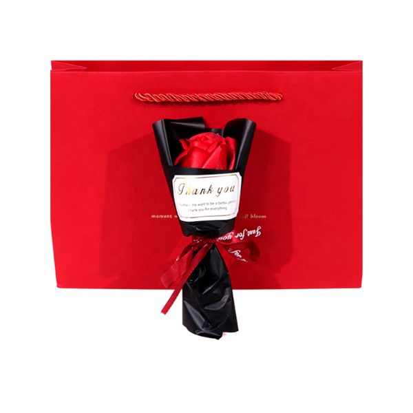 Yuanqi Creative Week Earrings With Rose Gift Box