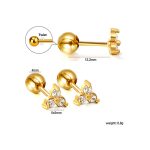 Kexta Stylish And Cute Earrings - Triangle Design - Image 5