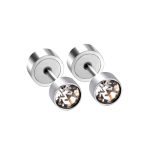 Ason Kexta Classic Style Stud Stylish Earrings Designs - Size 3mm - Suitable For All Ages For Both Casual And Semi-formal Wear