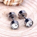 ⁦Ason Kexta Classic Style Stud Stylish Earrings Designs - Size 3mm - Suitable For All Ages For Both Casual And Semi-formal Wear⁩ - الصورة ⁦2⁩
