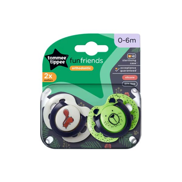 Tommee Tippee Fun Style Pacifier Size - 0-6m